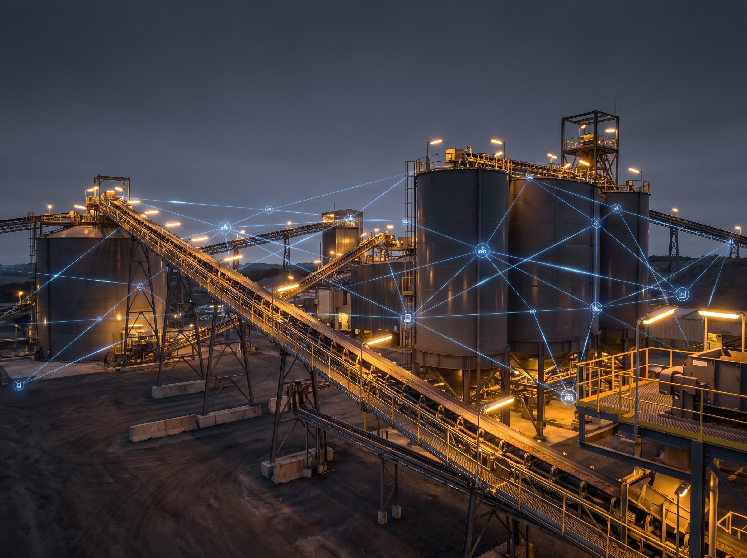 Industrial processing plant